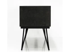 Cómoda 150x55x45 cm preta adesso adesl01^ Best