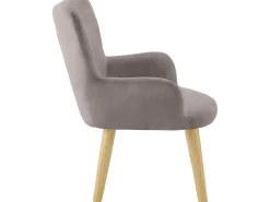 Loft24 Poltrona*Coco | Cadeirão para criança em microfibra cinzenta Cinzento