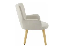 Coco | Poltrona para crianças em microfibra creme^Loft24 Best