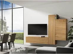 Clearance Composição da parede da sala A112 L.254 H.173.6 P.39.2 Móvel De Tv
