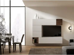 Online Composição da parede da sala H11 L.194 H.160 D.39.2 Móvel De Tv