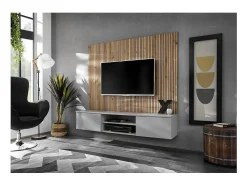 Composição mural IXAR – Móvel para TV + painéis decorativos de parede Móvel De Tv
