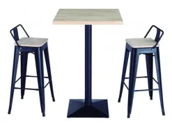 Sale Conjunto de 4 bancos altos Tolix Banco