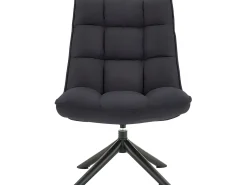 Conjunto de 2 cadeiras de jantar Seiko Antracite^Loft24 Outlet