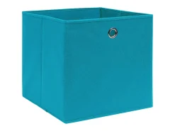 vidaxl Acessórios De Arrumação*Conjunto de 4 Caixas de Arrumação -Bebé 32x32x32 cm Azul