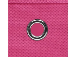 vidaxl Acessórios De Arrumação*Conjunto de 4 Caixas de Arrumação com Tampa em Tecido - 32x32x32 cm Rosa