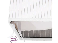 vidaxl Acessórios De Arrumação*Conjunto de 4 Caixas de Arrumação em Bambu para Organização Branco