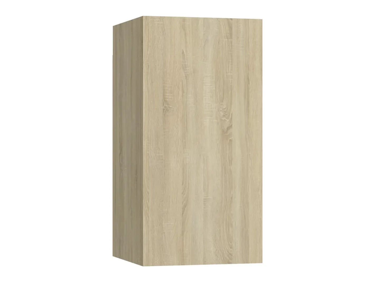 Conjunto de móveis armário aparador TV televisão sala de estar quarto sala 6 peças sonoma carvalho madeira projetada marrom 02_0025115*Helloshop26 Discount