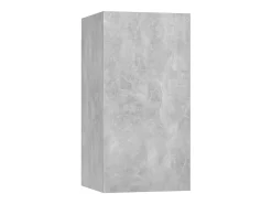 Conjunto de móveis armário aparador TV televisão sala de estar quarto sala de estar 4 peças madeira projetada cinza 02_0024719^Helloshop26