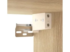 Conjunto de móveis armário aparador TV televisão sala de estar quarto sala 7 peças sonoma carvalho madeira projetada marrom 02_0025208*Helloshop26