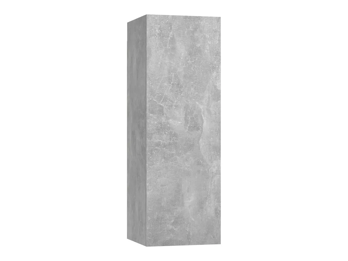 Conjunto de móveis armário aparador TV televisão sala de estar quarto sala 4 peças madeira projetada cinza 02_0024299^Helloshop26