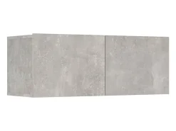 Conjunto de móveis armário aparador tv televisão sala de estar quarto 6 peças madeira projetada cinza 02_0025045^Helloshop26 Best