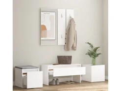 Conjunto de móveis de corredor derivados de madeira PT126337* Best