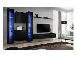 Conjunto de móveis de parede para sala de estar SWITCH XVI design, cor brilhante.*Price Factory Online