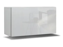 Conjunto de móveis de sala suspensos s da coleção CEPTo XV. 249cm, 8 móveis, com LEDs.*Price Factory Best