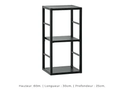 Conjunto de móveis para sala de estar estilo industrial SWITCH M2. Cor branca.*Price Factory Clearance
