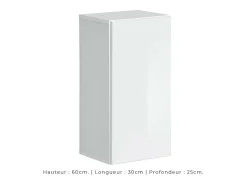 Conjunto de móveis para sala de estar estilo industrial SWITCH M2. Cor branca.*Price Factory Clearance