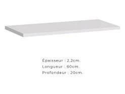 Sale Conjunto de móveis para sala de estar estilo industrial SWITCH M5. Cor branca. Móvel De Tv