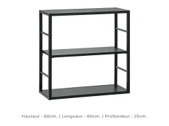 Sale Conjunto de móveis para sala de estar estilo industrial SWITCH M5. Cor branca. Móvel De Tv
