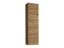 Sale Conjunto de móveis para sala SWITCH III design, cor carvalho Wotan. Acabamentos com efeito de carvalho fresado. Móvel De Tv