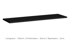Price Factory Móvel De Tv*Conjunto de móveis para sala SWITCH IV. Cores carvalho wotan e preto. Acabamentos em carvalho fresado e preto brilhante. Castanho
