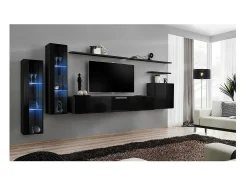 Conjunto de móveis para sala de estar SWITCH XI, design mural, cor brilhante.^Price Factory Discount