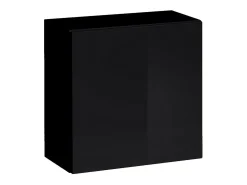 Sale Conjunto de móveis para sala de estar da coleção SWITCH VII, na cor carvalho com acabamentos fresados e preto brilhante. Móvel De Tv