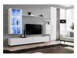Best Conjunto de móveis para sala de estar mural SWITCH XII, cor brilhante. Móvel De Tv
