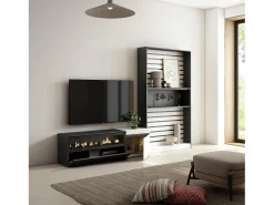 Best Conjunto de móveis TV, 260x35x186cm, Para televisores até 65