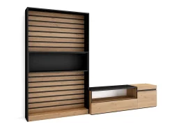 Skraut Home Móvel De Tv*Conjunto de móveis TV, 260x35x186cm, Para televisores até 65