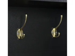Hot Conjunto de vestiário de entrada 75x35x195 cm - com móvel para sapatos e ganchos - com prateleiras - Móvel De Entrada