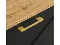Hot Conjunto de vestiário de entrada 75x35x195 cm - com móvel para sapatos e ganchos - com prateleiras - Móvel De Entrada