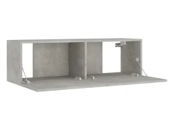 vidaxl Móvel De Tv*Conjunto móveis de TV 8 pcs madeira processada cimento Cinzento