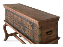 New Console antigo em madeira manguier Consola