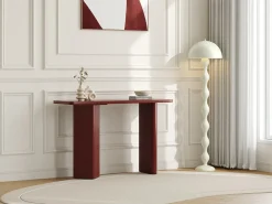 Vente-unique Consola*Console de entrada em MDF - - KAVELINE Bordeaux