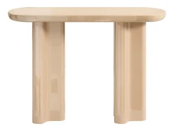Vente-unique Consola*Console em MDF - lacado - LESONA Bege