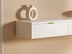 Vente-unique Consola*Console suspenso com 2 gavetas - - FRALYN de Pascal Morabito Branco
