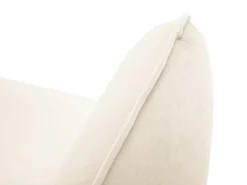 - Poltrona "Vienna" em veludo claro - 97x94x95cm*Cosmopolitan Design Sale