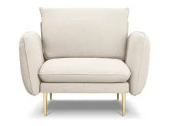 - Poltrona "Vienna" em tecido bouclé - 97x94x95cm*Cosmopolitan Design Online