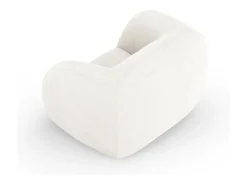 Sale - Poltrona "Essen" em tecido bouclé - 130x95x86cm Poltrona