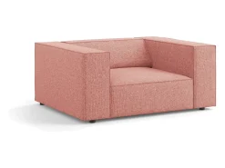 - Poltrona "Arendal" em tecido chenille - 124x102x70cm Poltrona