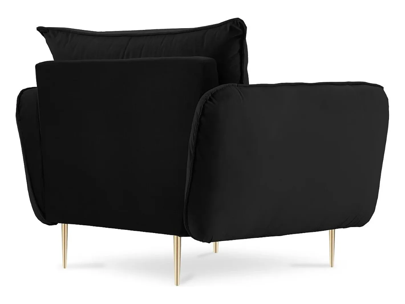 - Poltrona "Vienna" em veludo - 97x94x95cm*Cosmopolitan Design Outlet