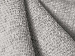 - Poltrona "Arendal" em tecido chenille cinza claro - 124x102x70cm^Cosmopolitan Design New