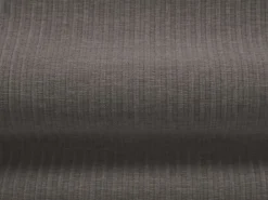 - Sofá "Arendal" 4 lugares em tecido chenille com efeito canelado cinza escuro - 244x102x70cm*Cosmopolitan Design New