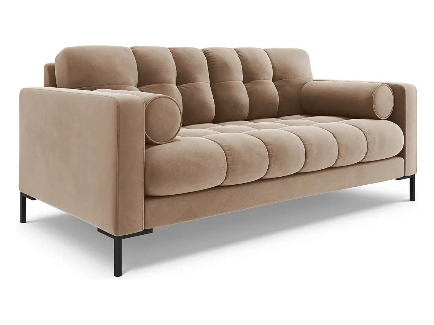 - Sofá "Bali" 2 lugares em veludo - 152x92x75cm^Cosmopolitan Design Clearance