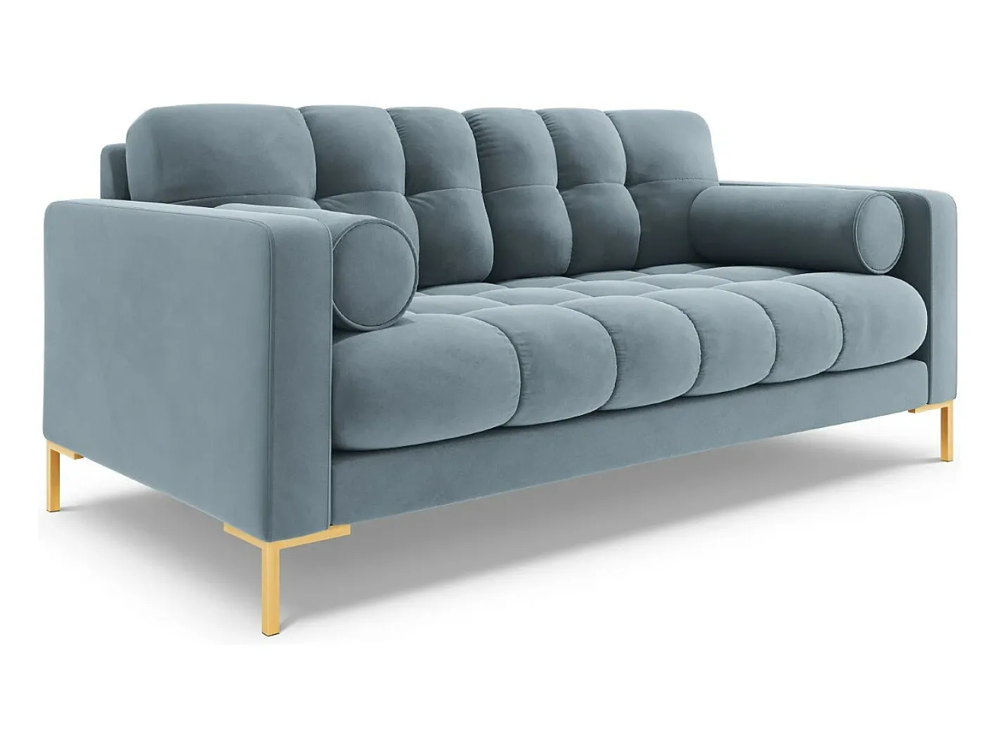 - Sofá "Bali" 2 lugares em veludo - 152x92x75cm^Cosmopolitan Design