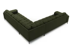 Sale - Sofá de canto simétrico "Bali" 6 lugares em tecido estrutural - 256x256x75cm Sofá