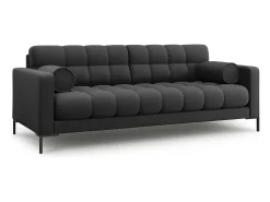 - Sofá "Bali" 3 lugares em tecido estrutural cinza escuro - 177x92x75cm*Cosmopolitan Design Outlet