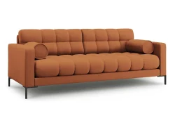 - Sofá "Bali" 3 lugares em tecido estrutural tijolo - 177x92x75cm*Cosmopolitan Design Best