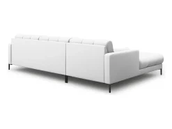 - Sofá de canto esquerdo "Bali" 5 lugares em tecido estrutural cinza claro - 293x185x75cm^Cosmopolitan Design Discount